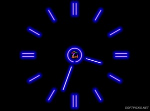 7art-Fluorescent-Clock-ScreenSaver