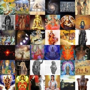 divine_mother_collage_1 Feminine is Divine and Fluid. Feminine is the Power behind Creation and Sustenance. Where ever Feminine is respected Harmony Existed...