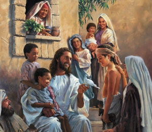 JesusTeachingLovingChild