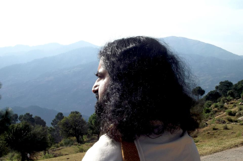Mohanji looking at the horizon in Jammu