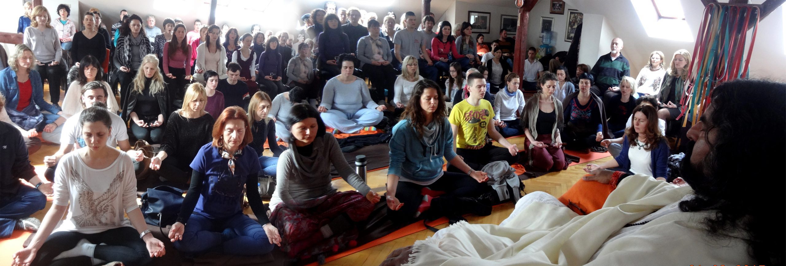 Satsang with Mohanji in Novi Sad, Serbia, 1st March 2015 - Meditation