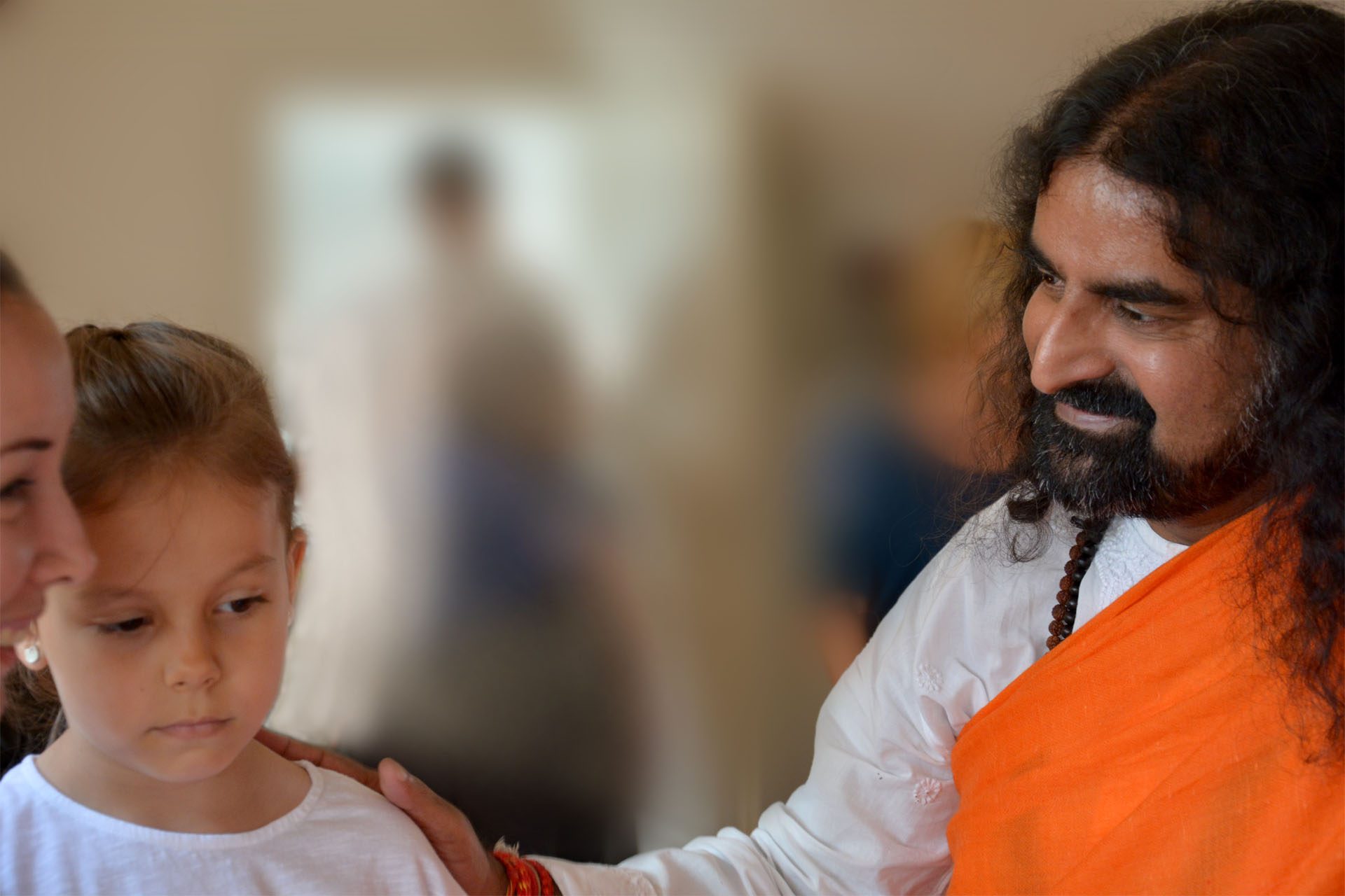 Blessing a child - topic about The Concept of Shiva