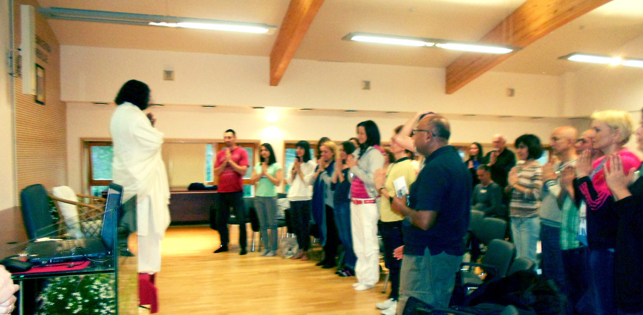 Mohanji opening the retreat in Serbia 2014