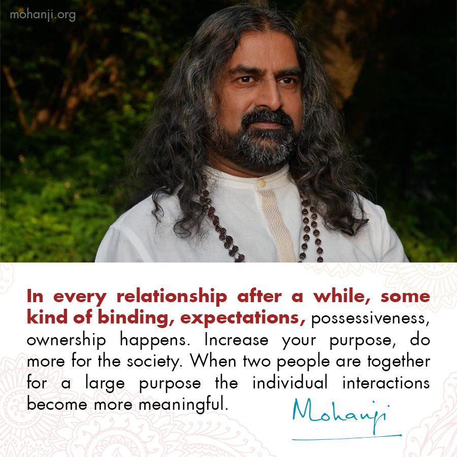 Mohanji quote - Relationships