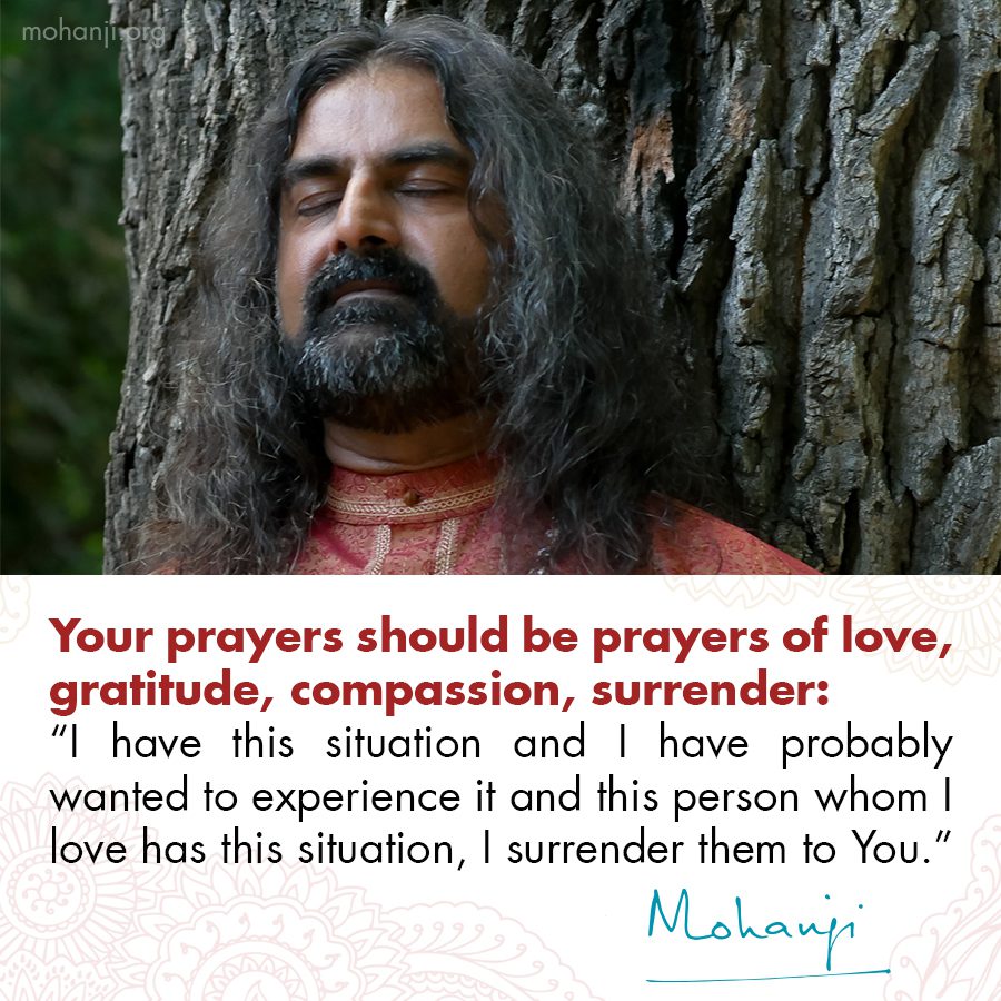 Mohanji quote - Prayer
