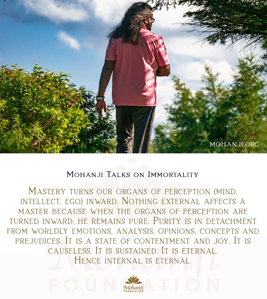 Mohanji quote - Immortality 2