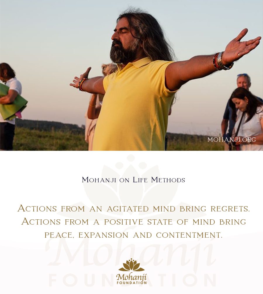 Mohanji quote - Life methods 2