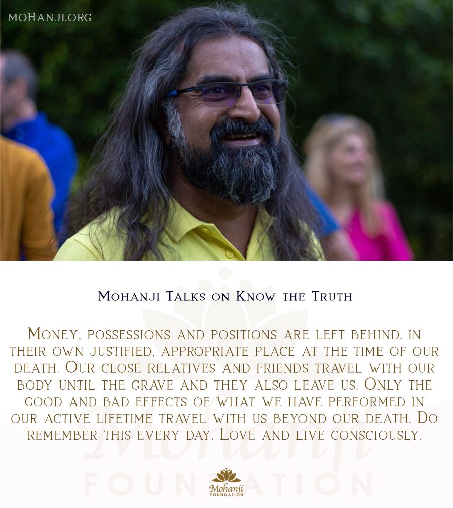 Mohanji quote - Truth 9 (Know the truth)