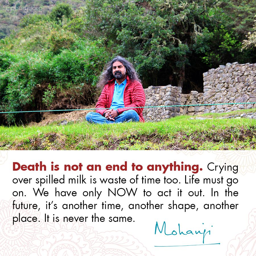 Mohanji quote - Death