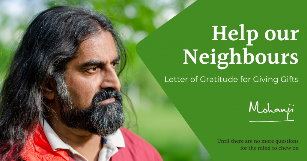 Help-our-neighbours-a-letter-of-gratitude-for-giving-gifts-Mohanji-selfless-service-help-the-helpless