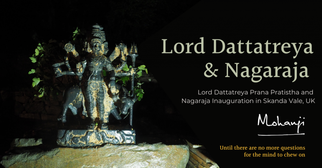 Lord Dattatreya Prana Pratistha and Nagaraja Inauguration in Skanda Vale, UK