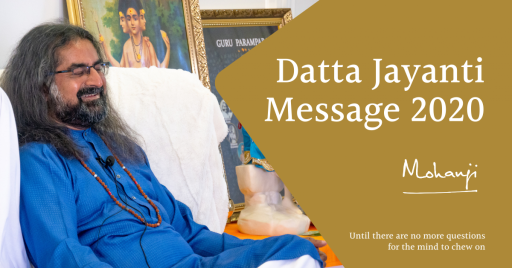 Data-Jayanti-message-2020-Mohanji-Dattatreya-tradition
