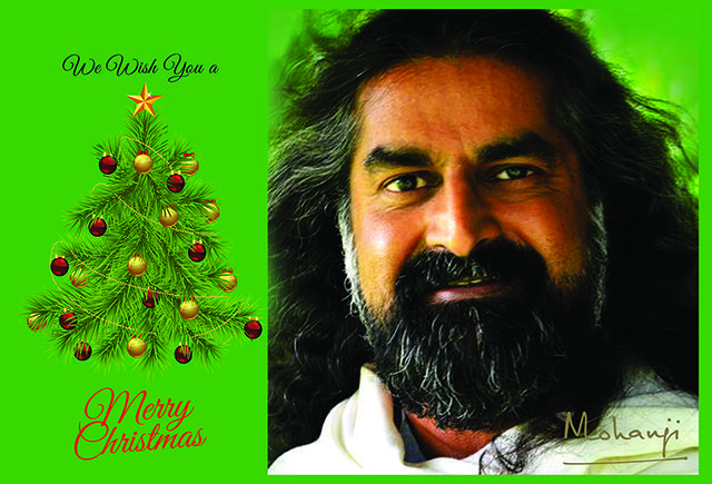Merry Christmas - Mohanji - Christmas greeting card