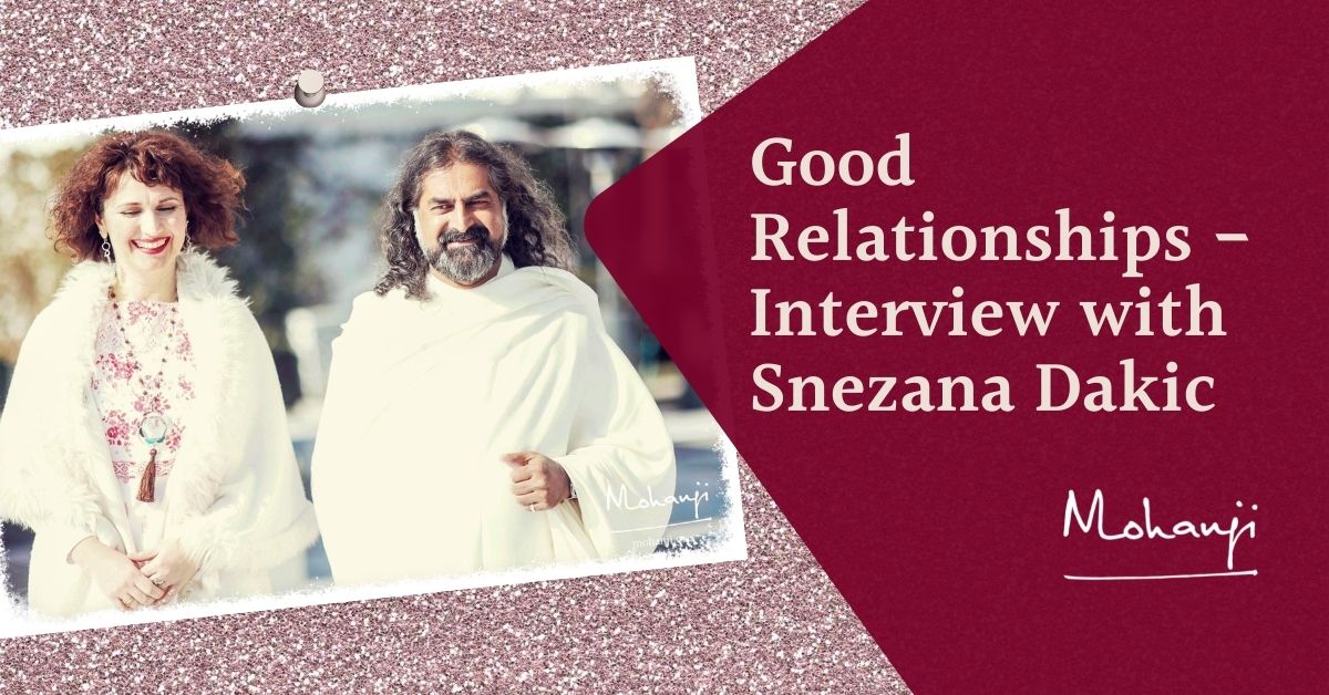Good Relationships, interview with Snezana Dakic