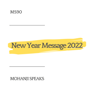 Mohanji Speaks – New Year Message 2022