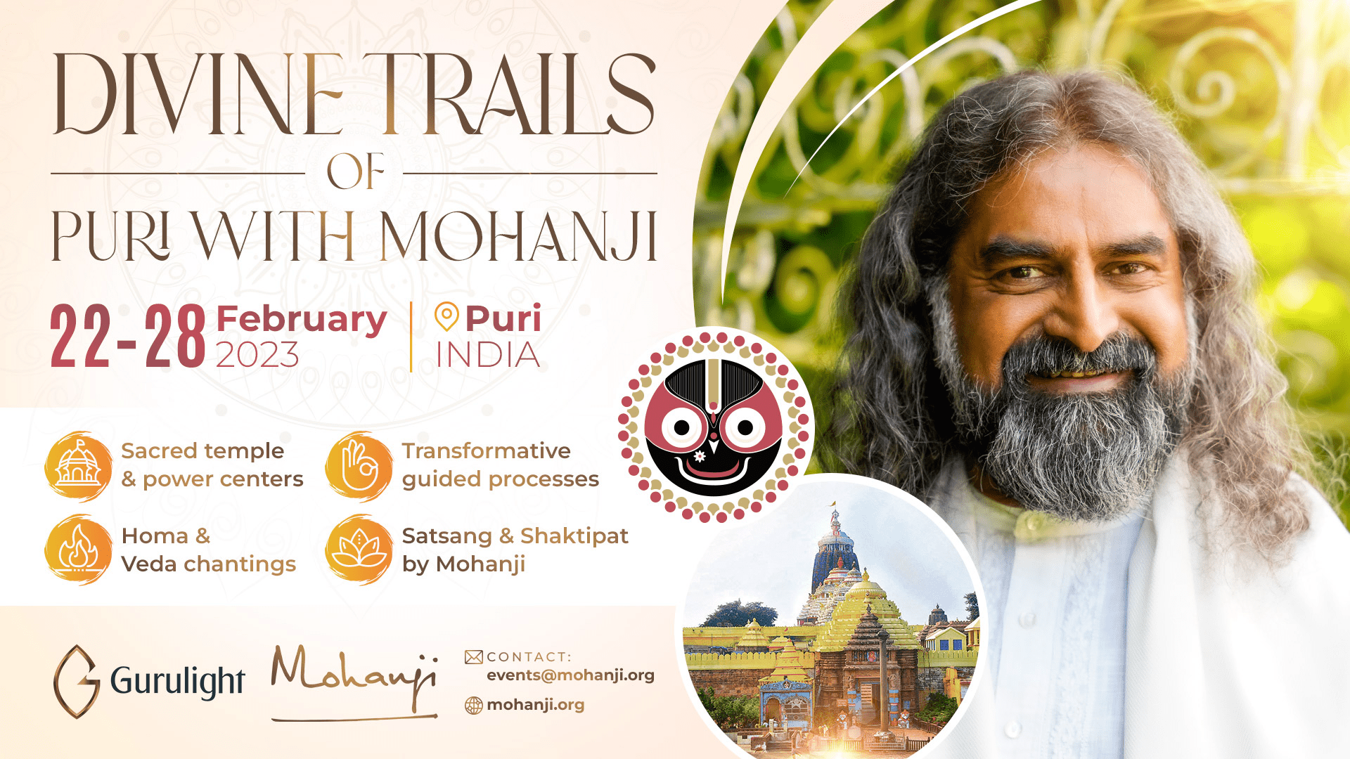 Puri Pilgrimage with Mohanji 2023