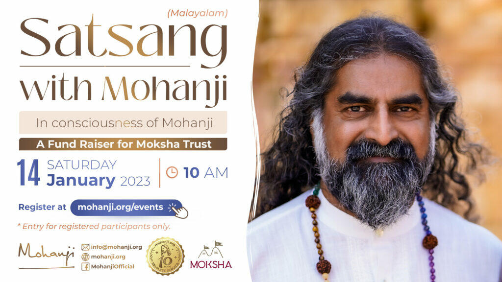 Satsang with Mohanji in Kerala Jan 2023