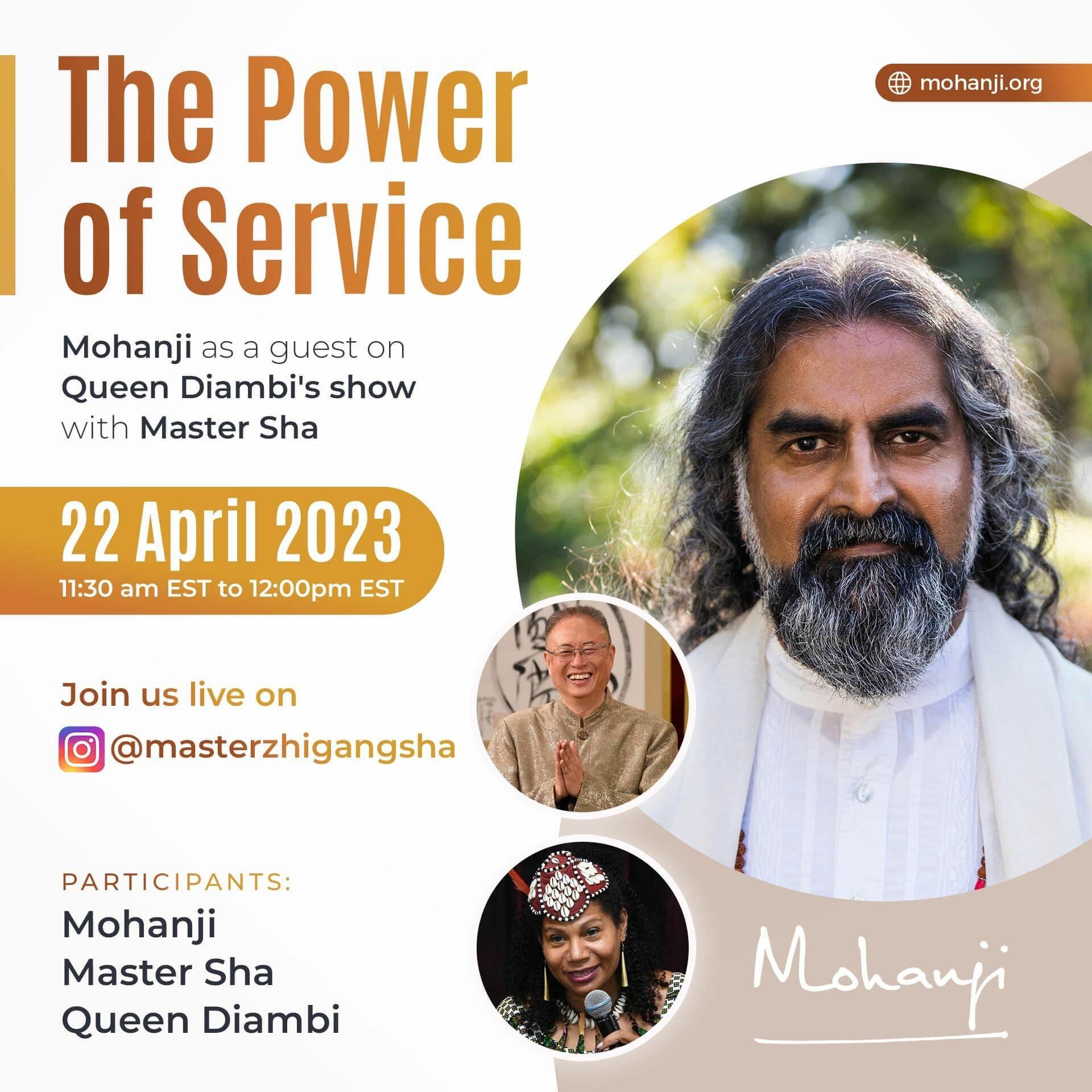 Mohanji joins Master Sha