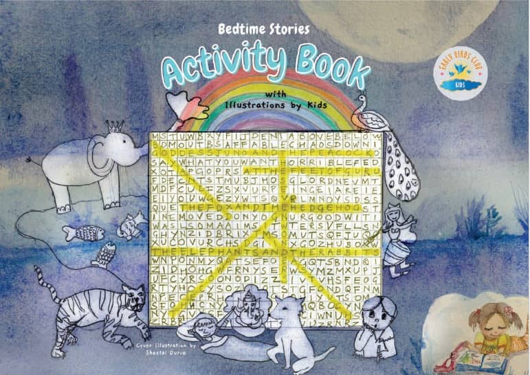 Bedtime Stories Activity Book With Illustrations By Children back cover