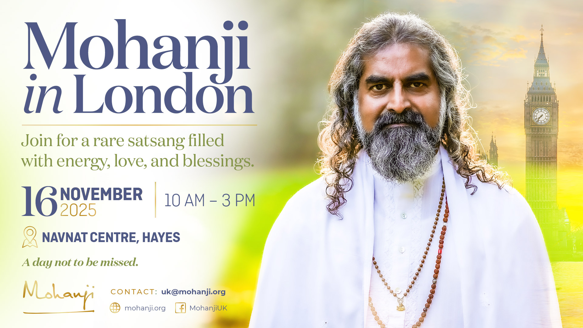 Mohanji in London 2025