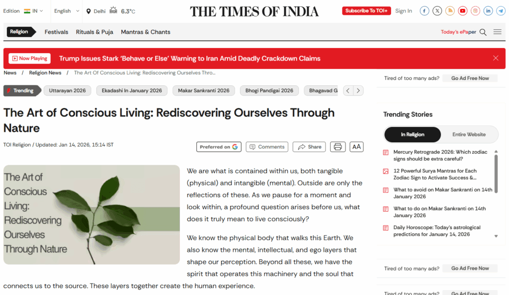 Conscious Living by Mohanji