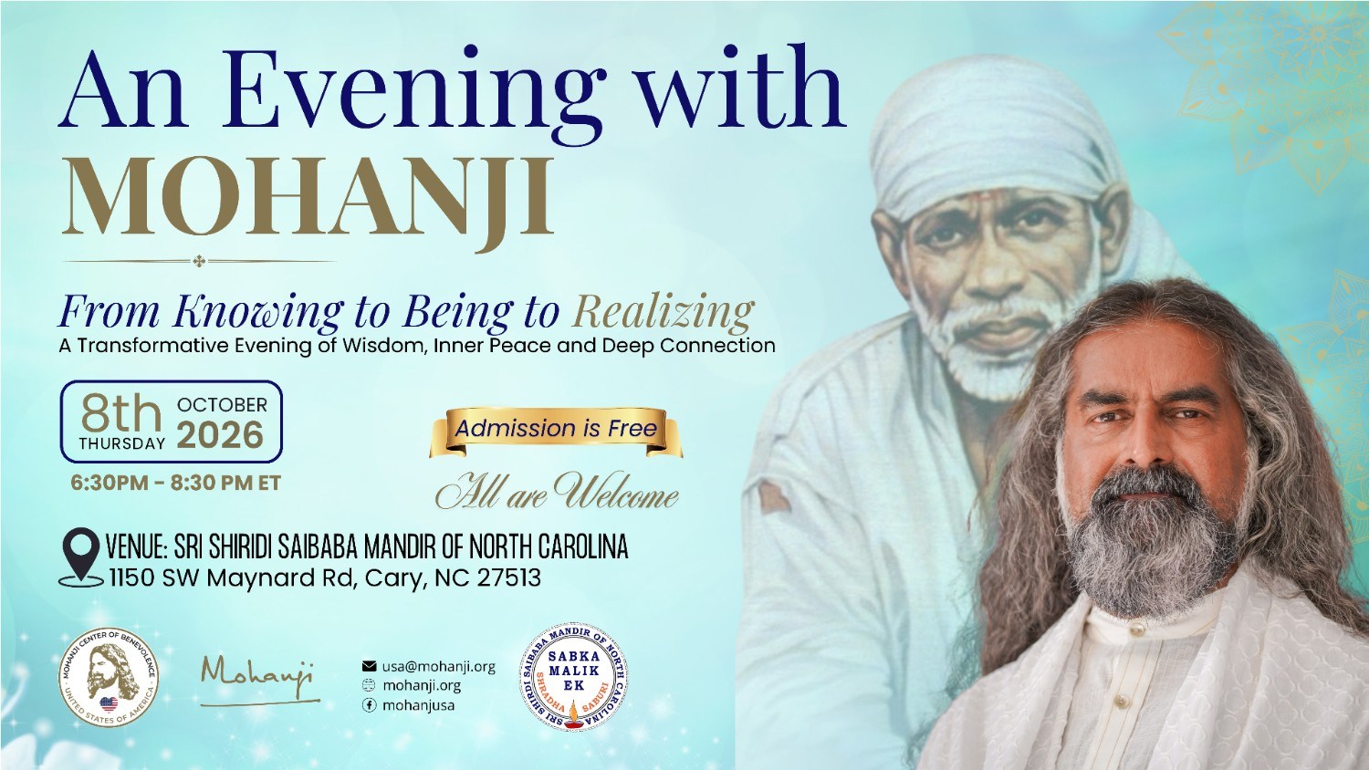 An Evening with Mohanji