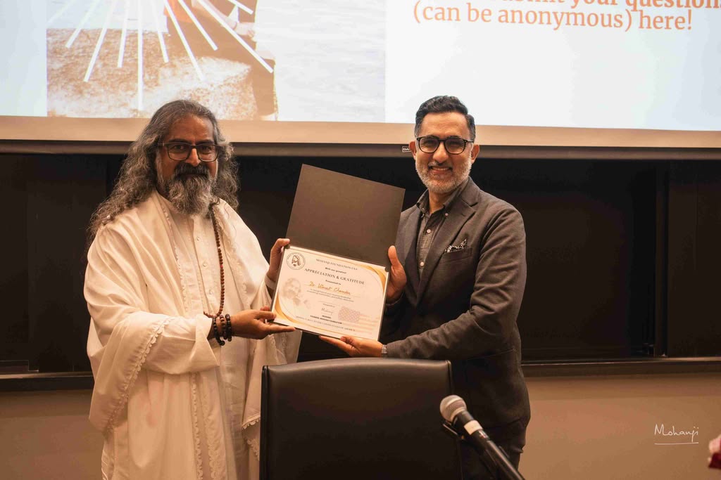 Mohanji at Princeton University