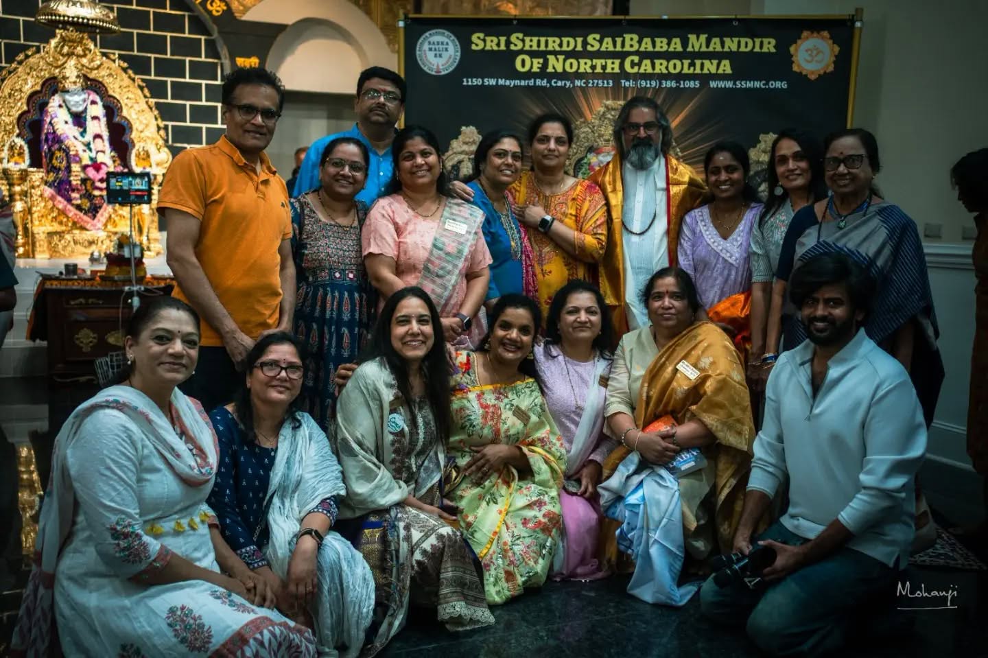 Mohanji at Sri Shirdi Sai Baba Mandir North Carolina